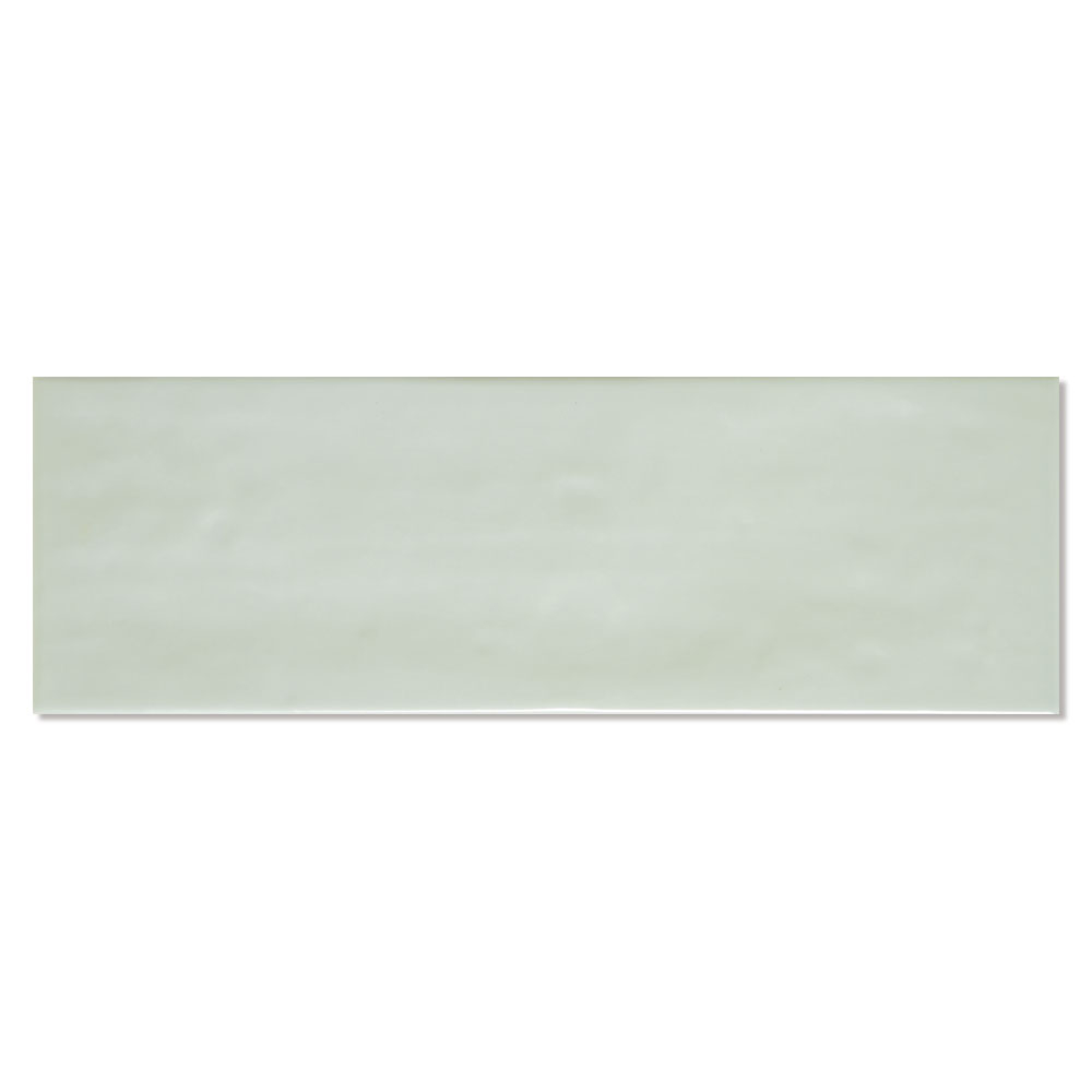 Veggflis Rustico Grønn Blank 10x30 cm